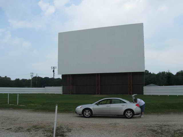 Midway Drive In Theater - 2010 Photo (newer photo)